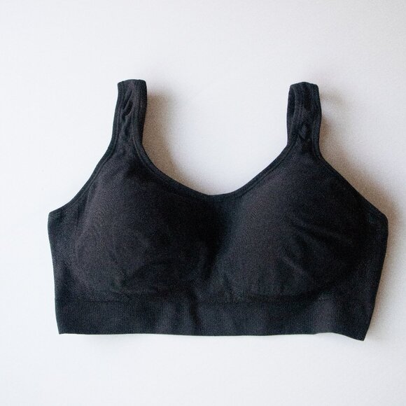 Truekind Daily Comfort Wireless Shaper Bralette Bra Black Size Small - Picture 1 of 7